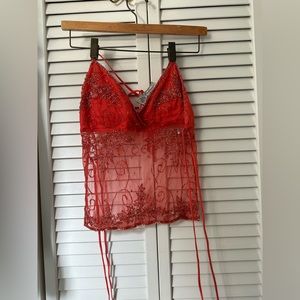 Y2K beaded tank top- bundle of 2!